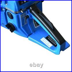 Blue Max 2 in 1 14/20 Combination Gasoline Chainsaw Two Bars, Two Chains
