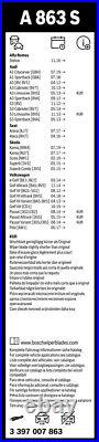 Bosch Aerotwin Wiper Blade Set (26 in + 18 in) 3397007863 (Pack of 5)
