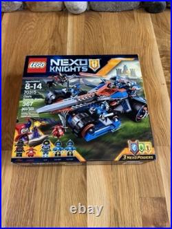 Brand New Factory Sealed Rare Lego NEXO KNIGHTS Clay's Rumble Blade Set # 70315