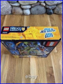 Brand New Factory Sealed Rare Lego NEXO KNIGHTS Clay's Rumble Blade Set # 70315