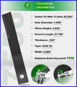 Bush Hog Cutter Blade 7556 Set of 2