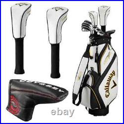 CALLAWAY Gold Club Set with Caddy Bag Wardbird 10pc 2019 Model NEW4PKR191014220