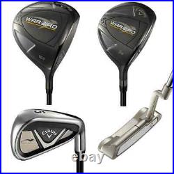 CALLAWAY Gold Club Set with Caddy Bag Wardbird 10pc 2019 Model NEW4PKR191014220