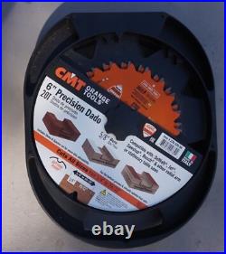 CMT Orange 6 Dado Blade Set, 20 teeth, FTG + ATB grind, 230.520.06 #556222, NIB