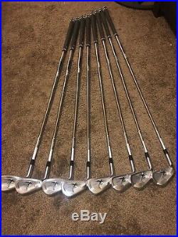 Callaway X-Forged Iron Set 3-PW Stiff Flex Project X Shafts Left Handed NEW