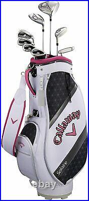 Callaway women's club set SOLAIRE 8 pieces with caddy bag 2018 model
