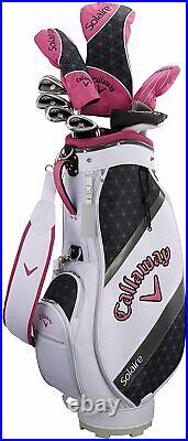 Callaway women's club set SOLAIRE 8 pieces with caddy bag 2018 model