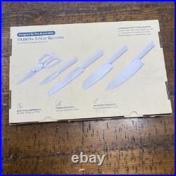 Caraway 5 Piece Knife Set Premium German Steel Blade Kitchen Chef Knives Shears