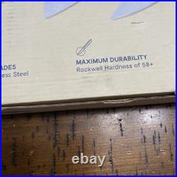 Caraway 5 Piece Knife Set Premium German Steel Blade Kitchen Chef Knives Shears