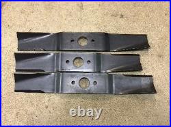 Case Ingersoll Lawnmower LH Blade Knives Set Kit 2 C14886 1 C24443 Fits J46 Deck