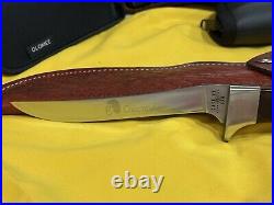Case Native American Series Fixed Blade Set. 4 Vintage Knives with pouch
