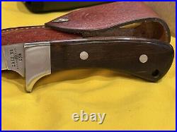 Case Native American Series Fixed Blade Set. 4 Vintage Knives with pouch