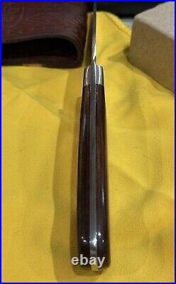 Case Native American Series Fixed Blade Set. 4 Vintage Knives with pouch