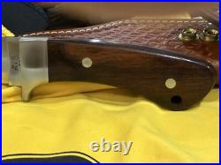 Case Native American Series Fixed Blade Set. 4 Vintage Knives with pouch