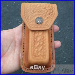 Case XX Changer Gift Set Folding Knife Stainless Steel Blade Amber Bone Handle