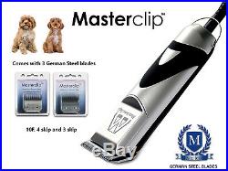 Cavapoo Cockapoo Dog Clipper Set Spoodle Trimmer Set with 3 Blades by Masterclip