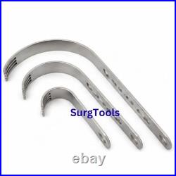 Charnley Initial Incision Retractor Set 10 Pcs Surgical Orthopedic Instruments