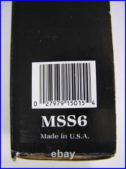 Chicago Cutlery Set of Six 103s Steak Knives with Block NEW & SEALED MSS6 4 Blade