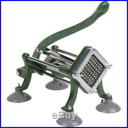 Choice French Fry Cutter with Suction Feet with Blade Push Block Attachment Set