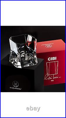 Cibi Large Blade Runner Glass In Gift Box Cini Boeri 100th Anniversary Li