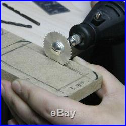 Circular Saw Disc Set Rotary Wood Cutting Blade Tool Dremel-Accessory Mini Drill