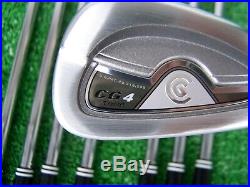 Cleveland Golf CG4 Tour CMM Iron Set 3-PW Steel X Stiff Flex Shaft Irons NEW RH