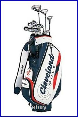 Cleveland Golf Club Set Cleveland Package with 11 Clubs Caddy Bag Right Flex R