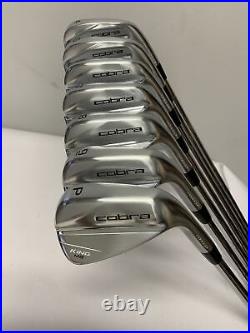 Cobra King CB/MB 4-PW Iron Set KBS Tour-V 110 Gram Stiff Steel Stiff +1 MINT