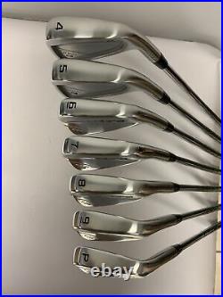 Cobra King CB/MB 4-PW Iron Set KBS Tour-V 110 Gram Stiff Steel Stiff +1 MINT