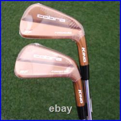 Cobra King RF Forged MB Copper Iron Set 4-P KBS $ Taper Tip Stiff or X Flex NEW