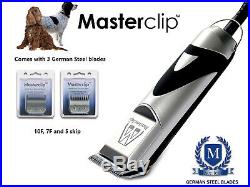 Cocker Spaniel Sprocker Dog Clippers Set Trimmer with 3 Blades by Masterclip