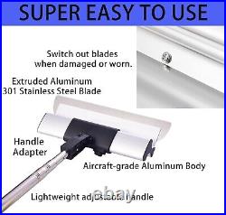 Compact Skimming Blade Set Lightweight Construction with Protective Outer Case