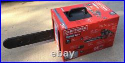 Craftsman 18in Light Easy Start 2 Cycle Low Vibration Gas Chainsaw With Case S180