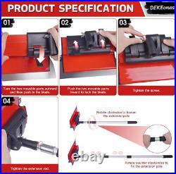 DEKEones Drywall Skimming Blade Set with Portable Case, New entry