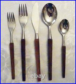 DREIZACH WUSTHOF TRITON ROSEWOOD 5 Piece Setting NEW NEVER USED made in Germany
