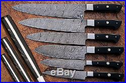Damascus Blade Kitchen knife 06 oc's set, 1071-H