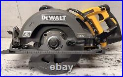 DeWALT FLEXVOLT 60V MAX DCS577X1 7-1/4 Circular Saw with Brake Kit 1 Battery