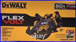 DeWALT FLEXVOLT 60V MAX DCS577X1 7-1/4 Circular Saw with Brake Kit 1 Battery