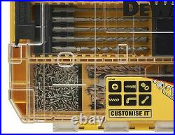 Dewalt DT70762 85 PC Screwdriver Bit Set + Blades + Large Toughcase + Tstak Case