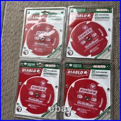 Diablo D0604DH 6-1/2 in Circular Saw Blade Set Of 4