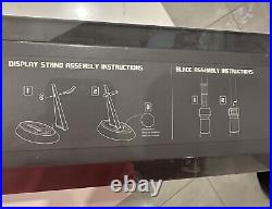 Disney Star Wars Galaxy's Edge Legacy YODA Lightsaber Hilt Blade Stand Set NIB