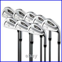 Driven Victory 1.2 Golf Irons Set 3 PW Forged Blades + Leather Staff Bag