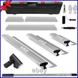 Drywall Skimming Blade Set, 12/20/32 Inch Stainless Steel Espatulas para Cons