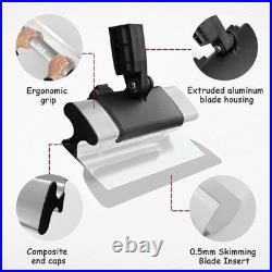 Drywall Skimming Blade Set, 12/20/32 Inch Stainless Steel Espatulas para Cons