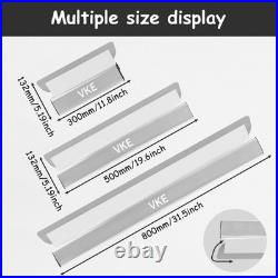 Drywall Skimming Blade Set, 12/20/32 Inch Stainless Steel Espatulas para Cons