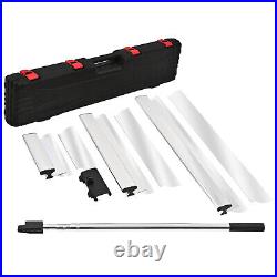 Drywall Skimming Blade Set 12+22+32 Blade Extensible Handle Trowel Scrapers