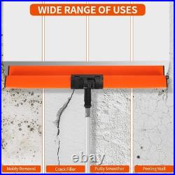 Drywall Skimming Blade Set, 12+22+32 Blades + Adjustable 24-55 Aluminum han