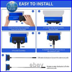 Drywall Skimming Blade Set-7,10,14,16 & 24 Skimming Blades + 35-81 Extens