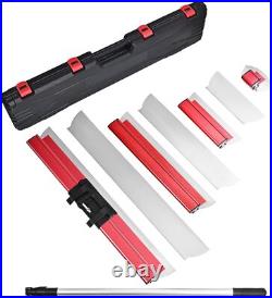 Drywall Skimming Blade Set Extensible Handle 12+22+32 Blade Putty Knives