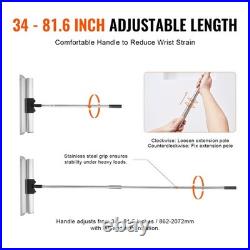 Drywall Skimming Blade Set Knife Combo 10/16/24/32/40 in & 34-81 in Handle US